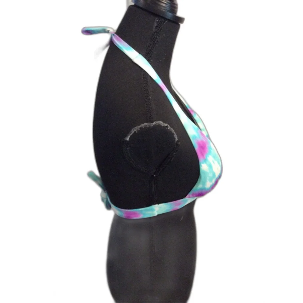 Victoria's Secret XS Bikini Top Teal Purple